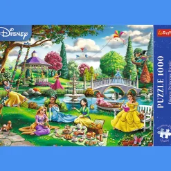 Puzzle Premium Plus Quality 1000 el. Piknik z Księżniczkami Disney