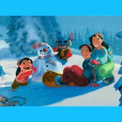 Puzzle Premium Plus Quality Lilo & Stitch1000 el. Zimowy Stich