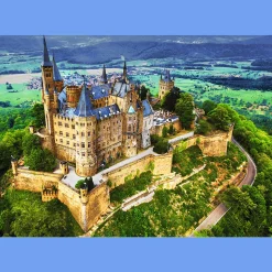 Puzzle Premium Plus Quality 1000 el. Photo Odyssey: Zamek Hohenzollern, Niemcy