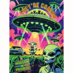 Puzzle Premium Plus Quality 1000 el. Hall of Horror: UFO