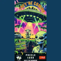 Puzzle Premium Plus Quality 1000 el. Hall of Horror: UFO