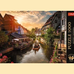 Puzzle Premium Plus Quality 1000 el. Photo Odyssey: Mała Wenecja w Colmar, Francja