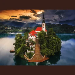 Puzzle Premium Plus Quality 1000 el. Photo Odyssey: Jezioro Bled, Słowenia