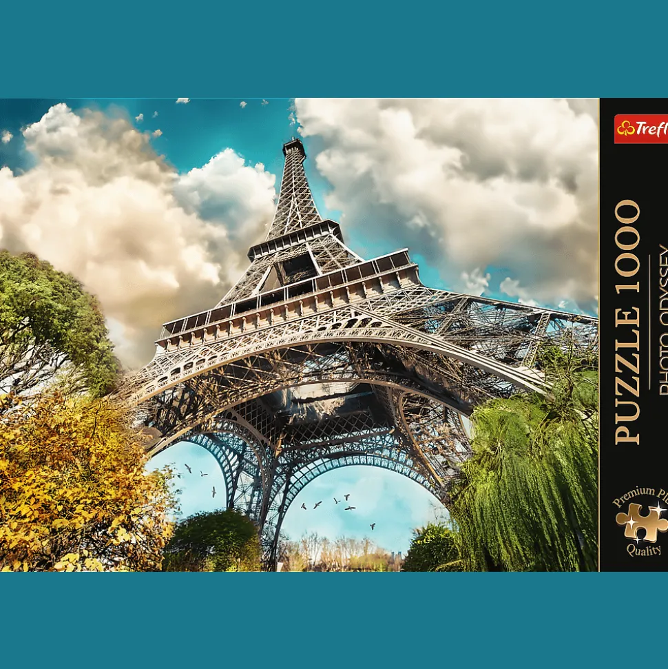 Puzzle Premium Plus Quality 1000 el. Photo Odyssey: Wieża Eiffel w Paryżu, Francja