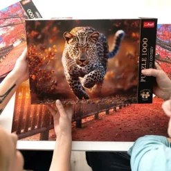 Puzzle Premium Plus Quality 1000 el. Photo Odyssey: Dziki Leopard