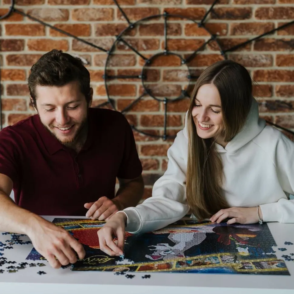 Puzzle Premium Plus Quality 1000 el. Iconic Moments: Zakochany kundel