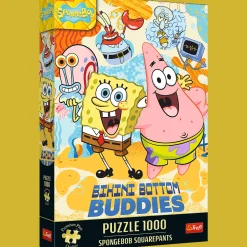 Puzzle Premium Plus Quality SpongeBob 1000 el. SpongeBob Kanciastoporty