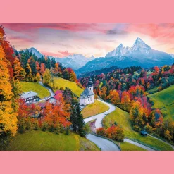 Puzzle Prime 1000 el. At the Foot of Alps, Bavaria, Germany
