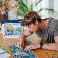 Puzzle Prime 1000 el. Autumn in Amsterdam, Netherlands