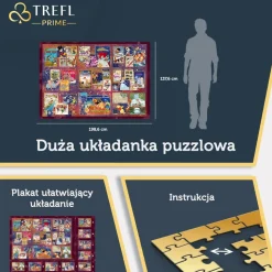 Puzzle Prime Disney 13500 el. Golden Age of Disney