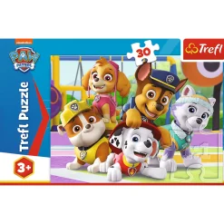 Puzzle Psi Patrol 30 el. Psi Patrol zawsze na czas