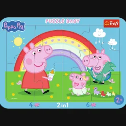 Puzzle ramkowe Baby Świnka Peppa, Mała Peppa