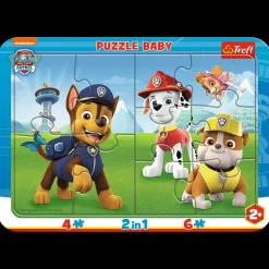 Puzzle ramkowe 2w1 Psi Patrol Wesoły Psi Patrol