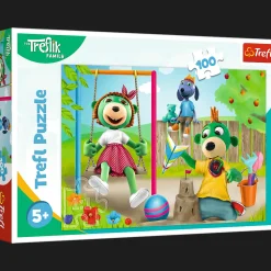 Puzzle Rodzina Treflików 100 el. Zabawne Trefliki