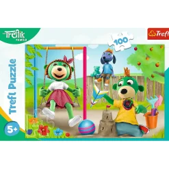 Puzzle Rodzina Treflików 100 el. Zabawne Trefliki