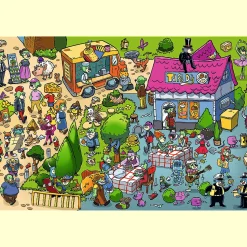 Puzzle Rodzina Treflików 160 el. 40-lecie Trefl - Trefliki celebrują