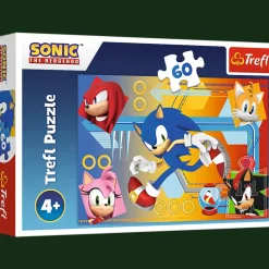 Puzzle Sonic 60 el. Sonic w akcji