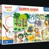 Puzzle Super Giant Bobaski i miś 15 el. Bobaski w ZOO