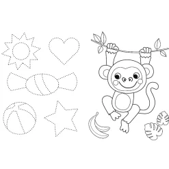 Puzzle Super Giant Bobaski i miś 15 el. Bobaski w ZOO