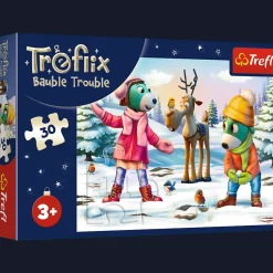 Puzzle Trefliki Ratują Święta 30 el. Świąteczny czas Trefilków