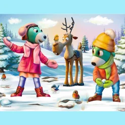 Puzzle Trefliki Ratują Święta 30 el. Świąteczny czas Trefilków