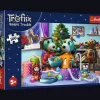 Puzzle Trefliki Ratują Święta 100 el. Święta Rodziny Treflików