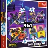 Puzzle 4w1 Batwheels, Poznaj Batwheels