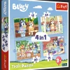 Puzzle 4w1 Bluey i jej świat