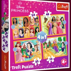 Puzzle 4w1 Disney, Bajkowe historie