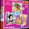 Puzzle 3w1 Disney, Piękne kwiaty