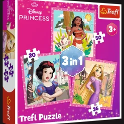 Puzzle 3w1 Disney, Piękne kwiaty