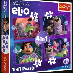 Puzzle 4w1 Elio, Pozaziemskie misje Elio