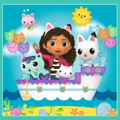 Puzzle 3w1 Gabby's Dollhouse, Aktywności Gabby