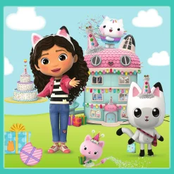 Puzzle 3w1 Gabby's Dollhouse, Aktywności Gabby