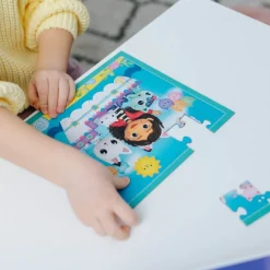 Puzzle 3w1 Gabby's Dollhouse, Aktywności Gabby