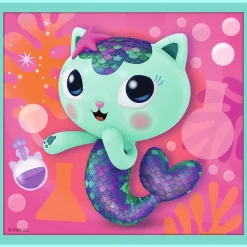 Puzzle 10w1 Koci Domek Gabi W świecie Gabi