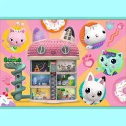 Puzzle 10w1 Koci Domek Gabi W świecie Gabi