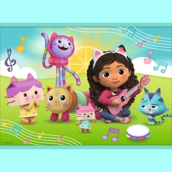 Puzzle 10w1 Koci Domek Gabi W świecie Gabi