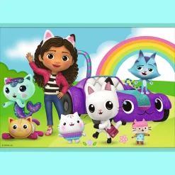 Puzzle 10w1 Koci Domek Gabi W świecie Gabi