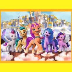 Puzzle 4w1 Kucyki Pony Poznaj kucyki Pony