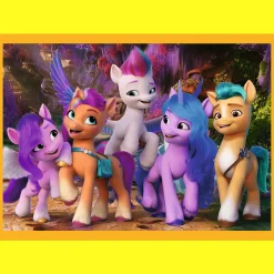 Puzzle 4w1 Kucyki Pony Poznaj kucyki Pony