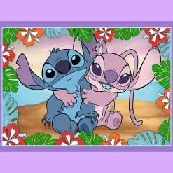 Puzzle 4w1 Lilo & Stitch Szalony dzień