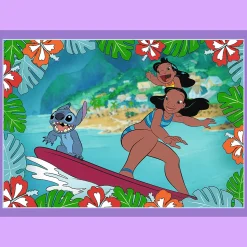 Puzzle 4w1 Lilo & Stitch Szalony dzień