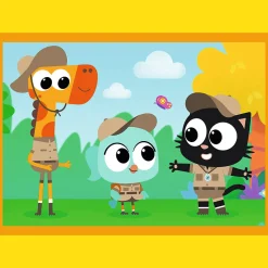 Puzzle 4w1 Milo, Poznaj Milo i jego przyjaciół