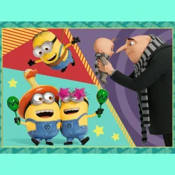 Puzzle 4w1 Minionki, Zwariowane Minionki