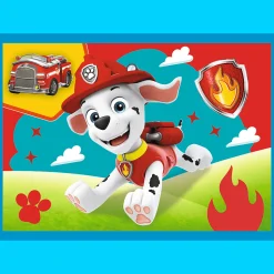 Puzzle 4w1 PAW Patrol, Biegnące Pieski