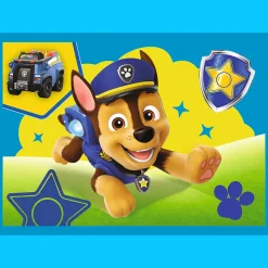 Puzzle 4w1 PAW Patrol, Biegnące Pieski