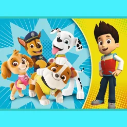 Puzzle 4w1 Psi Patrol Wesoła ekipa Psiego Patrolu