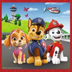 Puzzle 3w1 Psi Patrol Wesołe pieski Paw Patrol