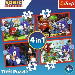 Puzzle 4w1 Sonic Przygody Sonica